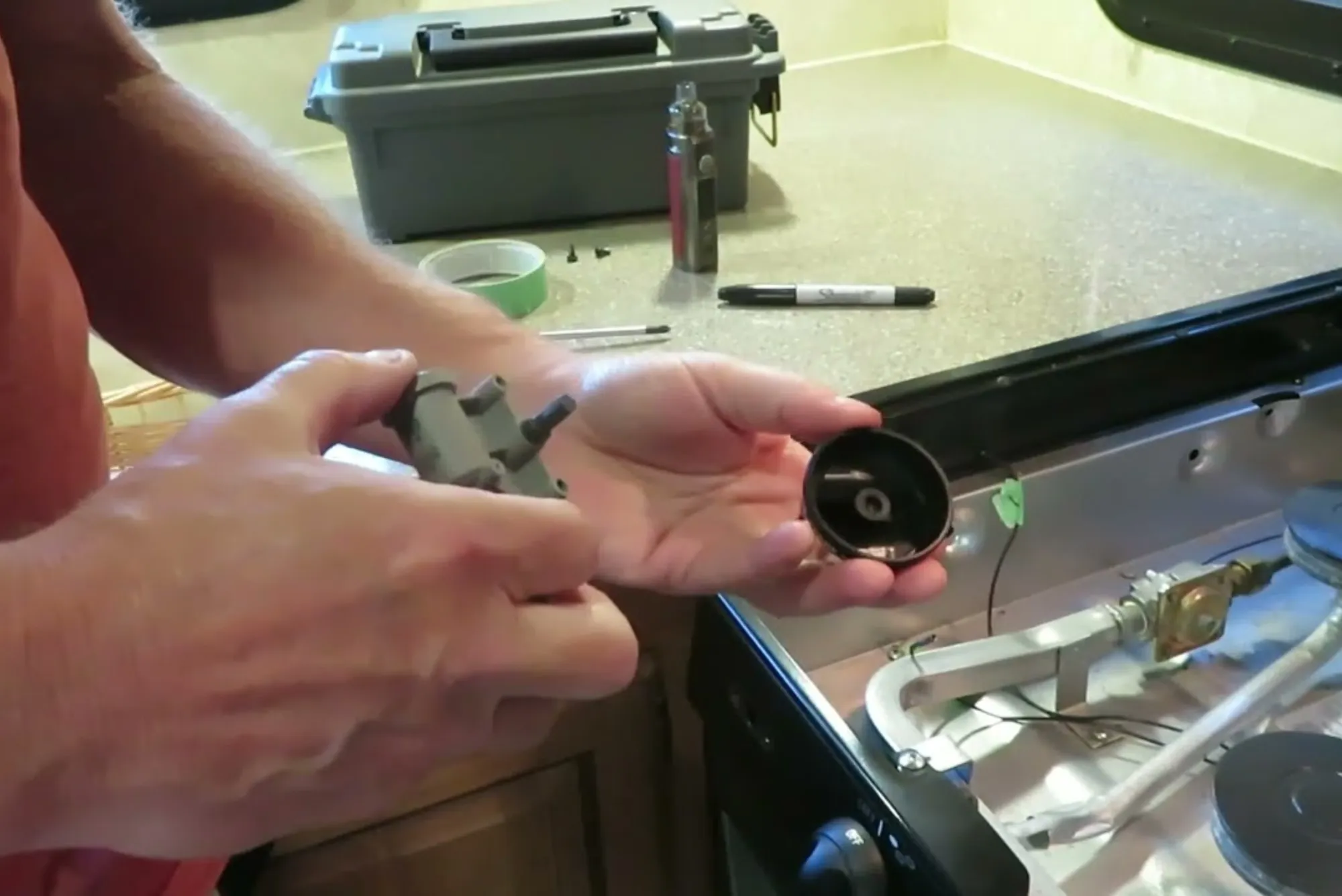 Stove Temperature Sensor Repair and Calibration